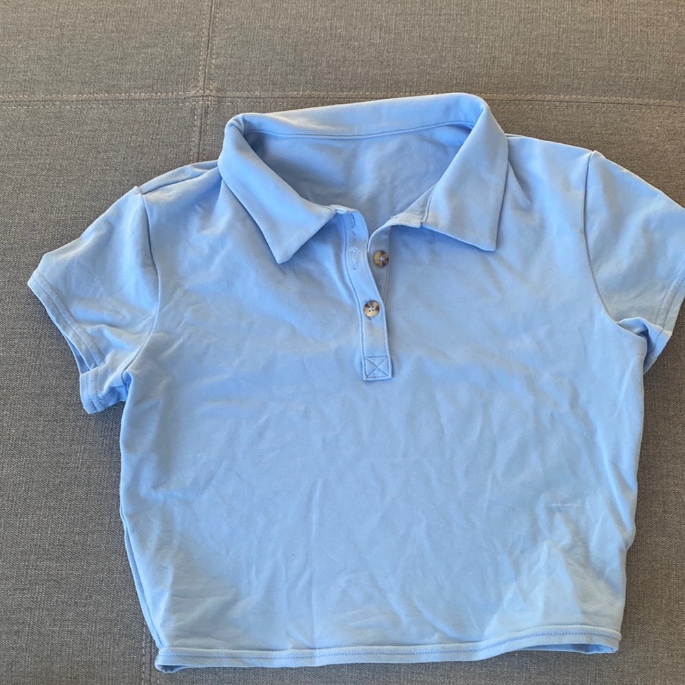ALO yoga cropped polo